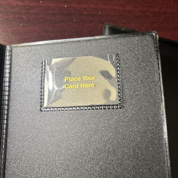 2 American Express Restaurant Waiter Server Wallet Bill Check Credit Card Holder - Picture 6 of 8